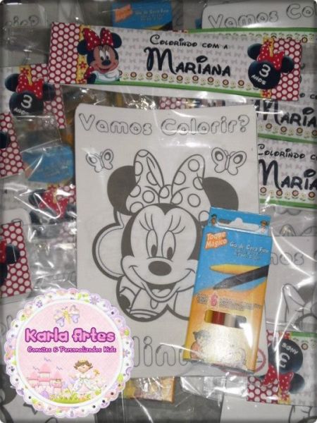 Kit Colorir - Minnie