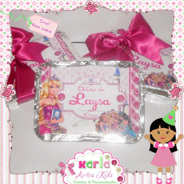 Marmita 250g - Barbie Escola de Princesas - Laysa